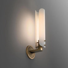 Load image into Gallery viewer, Alan Glass Sconce, Wall Lamps for Bedroom
