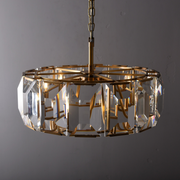 Harlowe Crystal Round Chandelier Light 43