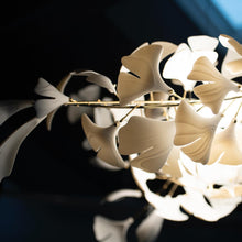 Load image into Gallery viewer, Raven Porcelain Linear Chandelier Gold
