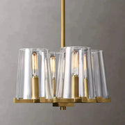 Pauillac  Modern 4 Light Pendant Light, Pendant Lamp