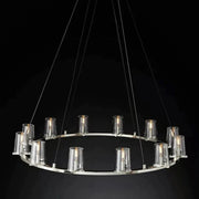Pauillac Round Chandelier Glass 48'',Modern Chandelier