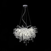 Elsa Crystal Droplet Branch Chandelier Light for Dining Room