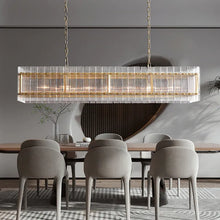 Load image into Gallery viewer, Modern  San Marco Linear Luxury Chandelier 54&quot;