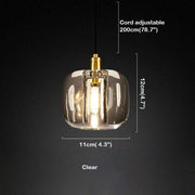 Morden Smoke Grey Pendant Light