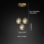 Morden Smoke Grey Pendant Light