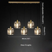 Morden Smoke Grey Pendant Light