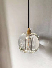 Load image into Gallery viewer, Morden Smoke Grey Pendant Light For Bedroom
