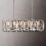 Harlowe Crystal Rectangular Chandelier 42