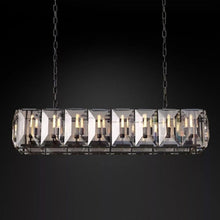 Load image into Gallery viewer, Harlowe Crystal Rectangular Chandelier Light 54&quot;
