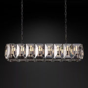Harlowe Crystal Rectangular Chandelier Light 54