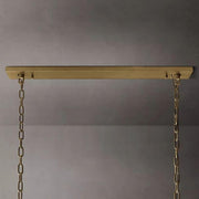 Harlowe Crystal Rectangular Chandelier Light 62