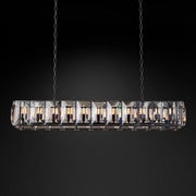 Harlowe Crystal Rectangular Chandelier Light 74