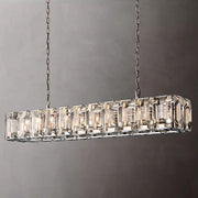 Harlowe Crystal Rectangular Chandelier Light 74