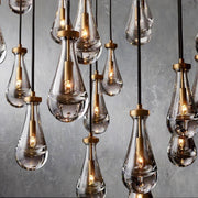 Rain Linear Modern Chandelier Ligh W54