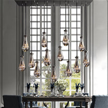 Load image into Gallery viewer, Rain Linear Modern Chandelier Ligh W54&quot;
