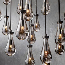 Load image into Gallery viewer, Rain Linear Modern Chandelier Ligh W54&quot;
