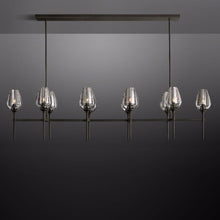 Load image into Gallery viewer, Tulip Linear Chandelier 65&quot;, Dining Room Chandelier
