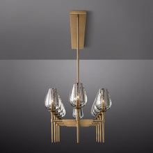 Load image into Gallery viewer, Tulip Linear Chandelier 65&quot;, Dining Room Chandelier
