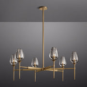 Tulip Round Living Room Chandelier 42