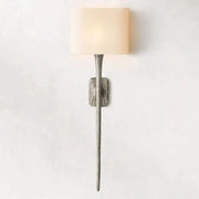 Thaddeus Modern Forged Brass Shaded Wall Sconce For Dining Room