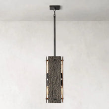 Load image into Gallery viewer, Vouvray Rectangular Pendant D19&quot;