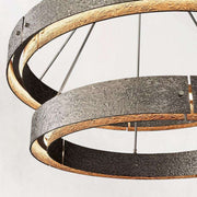 Vouvray Two-Tier Round Chandelier D48