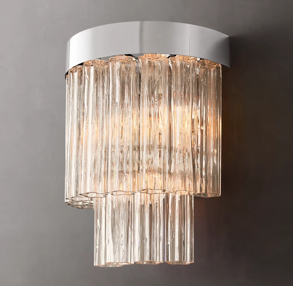 Caesar Glass Tube Wall Sconce Modern Wall Lamp – Ulamps