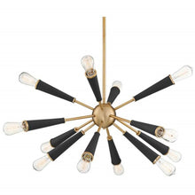 Load image into Gallery viewer, Zodiac Sputnik Chandelier 12-Light
