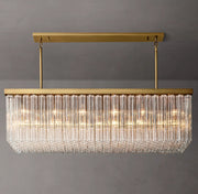 Caesar Glass Tube Linear Chandelier 72