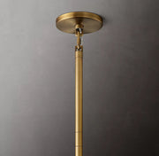 Cielo Glass Tube 3-Tier Round Chandelier 36