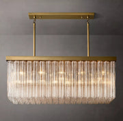 Cielo Glass Tube Linear Chandelier 54