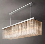 Caesar Glass Tube Linear Chandelier 72