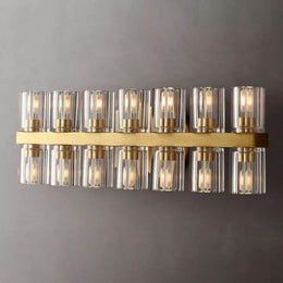 Arcachons 14-Light K9 Crystal Glass Modern Wall Lamp