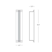 Candice Crystal Wall Sconce, Indoor  Bedside Wall Lamp