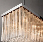 Caesar Glass Tube Linear Chandelier 72