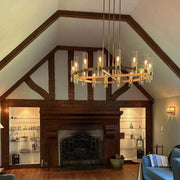 Ravelle Round Chandeliers 48