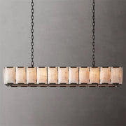 Harlowe Calcite Rectangular Chandelier 74