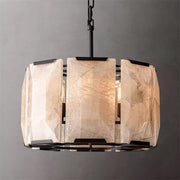 Harlowe Calcite Round Chandelier 19