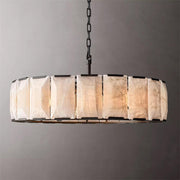 Harlowe Calcite Round Chandelier 43