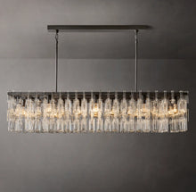 Load image into Gallery viewer, Fabricia Glass Chandelier 60&#39;&#39;, Luxury Indoor Lamps for Living Room

