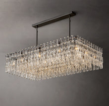 Load image into Gallery viewer, Fabricia Glass Chandelier 60&#39;&#39;, Luxury Indoor Lamps for Living Room
