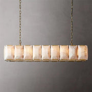 Harlowe Calcite Rectangular Chandelier 62
