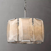 Harlowe Calcite Round Chandelier 19