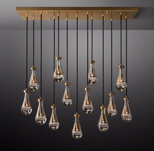 Load image into Gallery viewer, Rain Linear Modern Chandelier Ligh W54&quot;