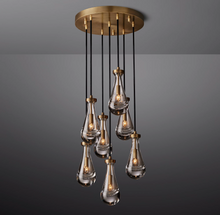 Load image into Gallery viewer, Rain Round Modern Chandelier Light
