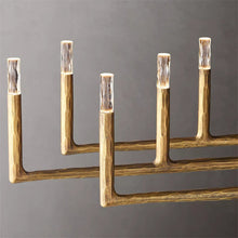 Load image into Gallery viewer, Thaddeus Linear Chandelier 96&quot;, Vintage Branch Chandelier
