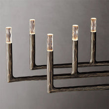 Load image into Gallery viewer, Thaddeus Linear Chandelier 96&quot;, Vintage Branch Chandelier
