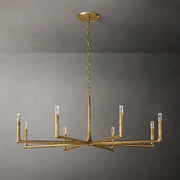 Thaddeus Round Chandelier 60'', Contemporary Chandelier Bedroom