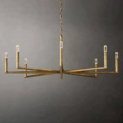 Thaddeus Round Chandelier 60'', Contemporary Chandelier Bedroom