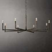 Thaddeus Round Chandelier 60'', Contemporary Chandelier Bedroom